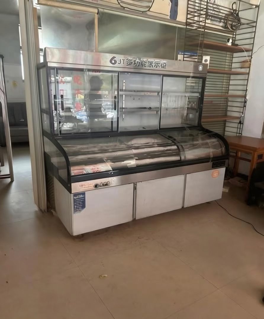 义乌商用冷柜展示柜回收实拍